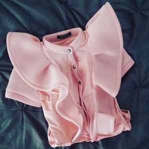 Pink bodysuit